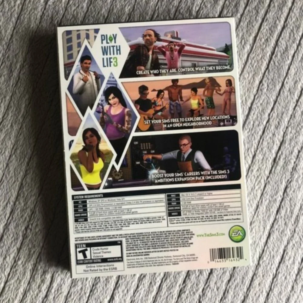 Sims 3 Deluxe - Includes Ambitions Expansion